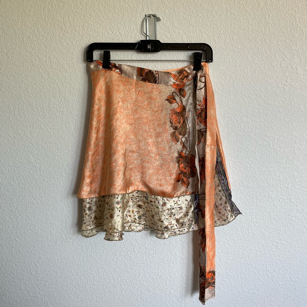 Darn Good Yarn Sari Wrap Skirt